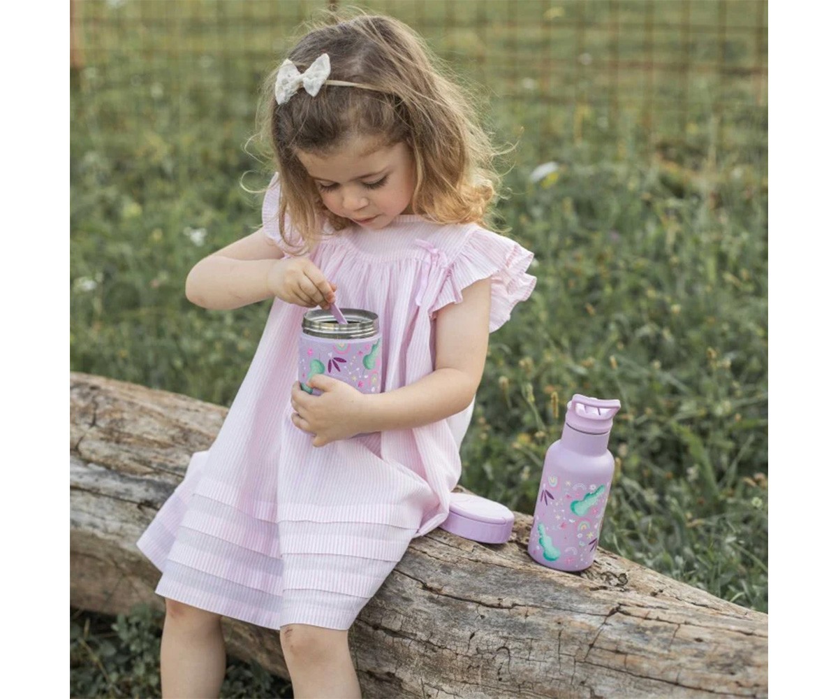 Termo Sólidos 350ml Unicornio