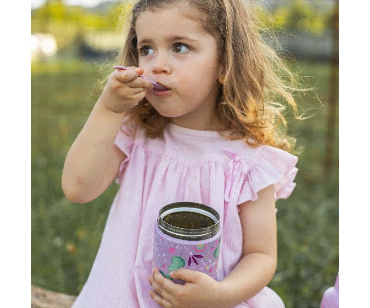 Termo Sólidos 350ml Unicornio