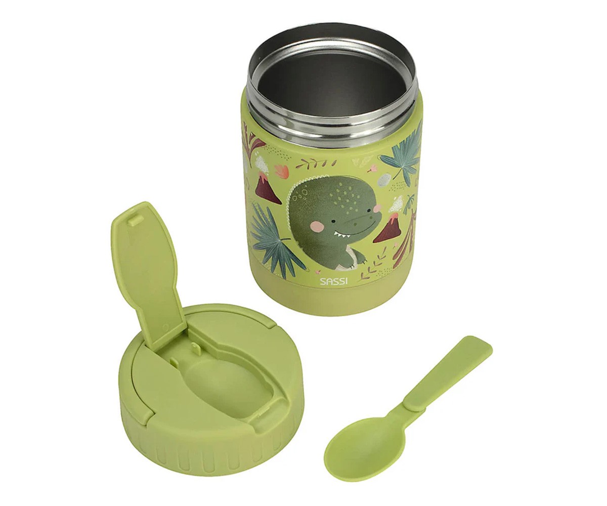 Termo Sólidos 350ml Dinosaurio