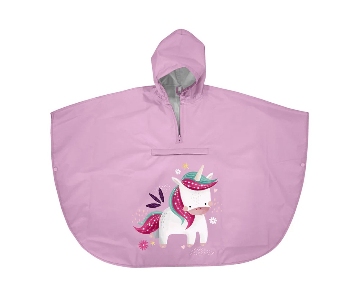 Poncho Imperméable Licorne