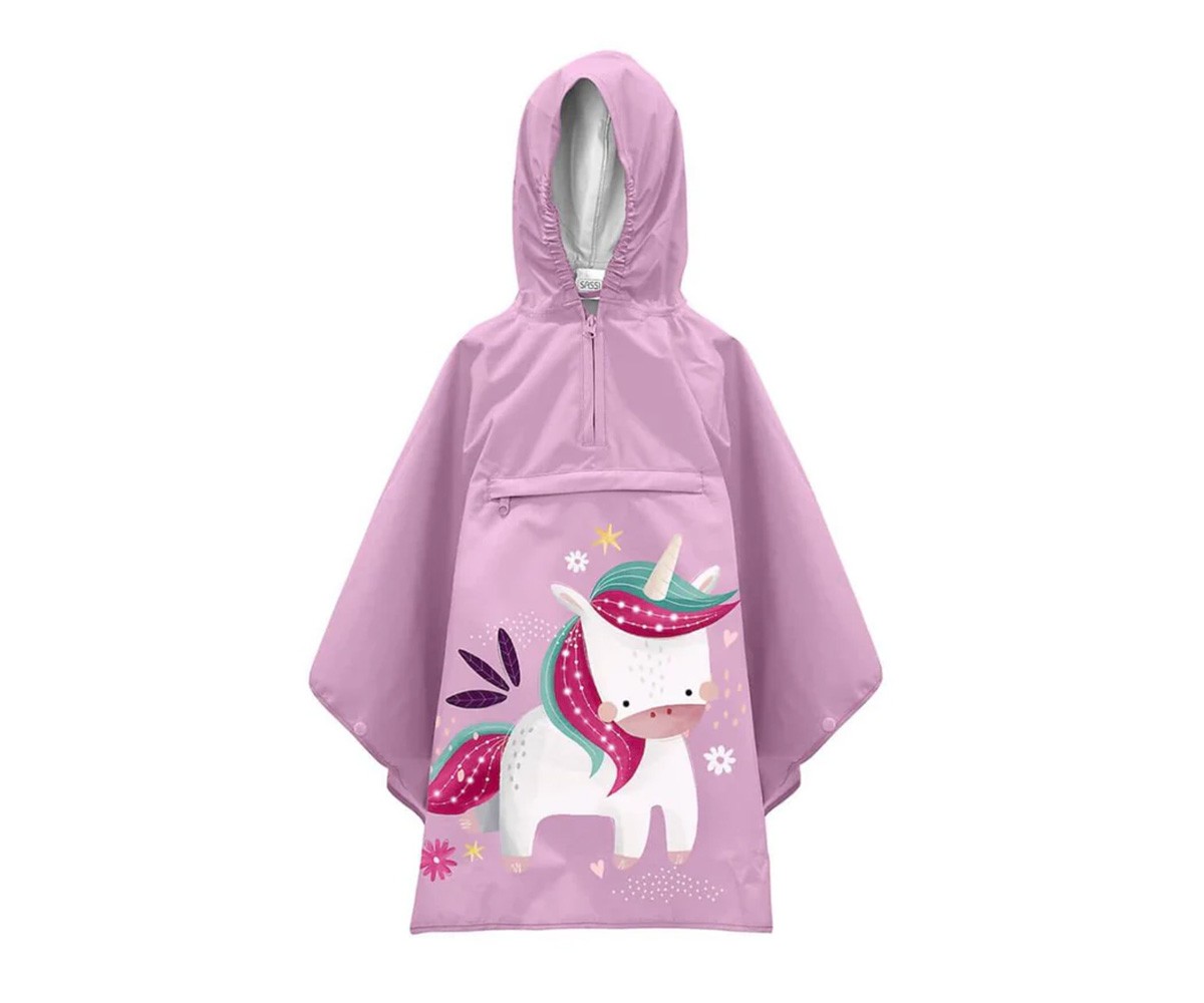 Poncho Impermeable Unicornio