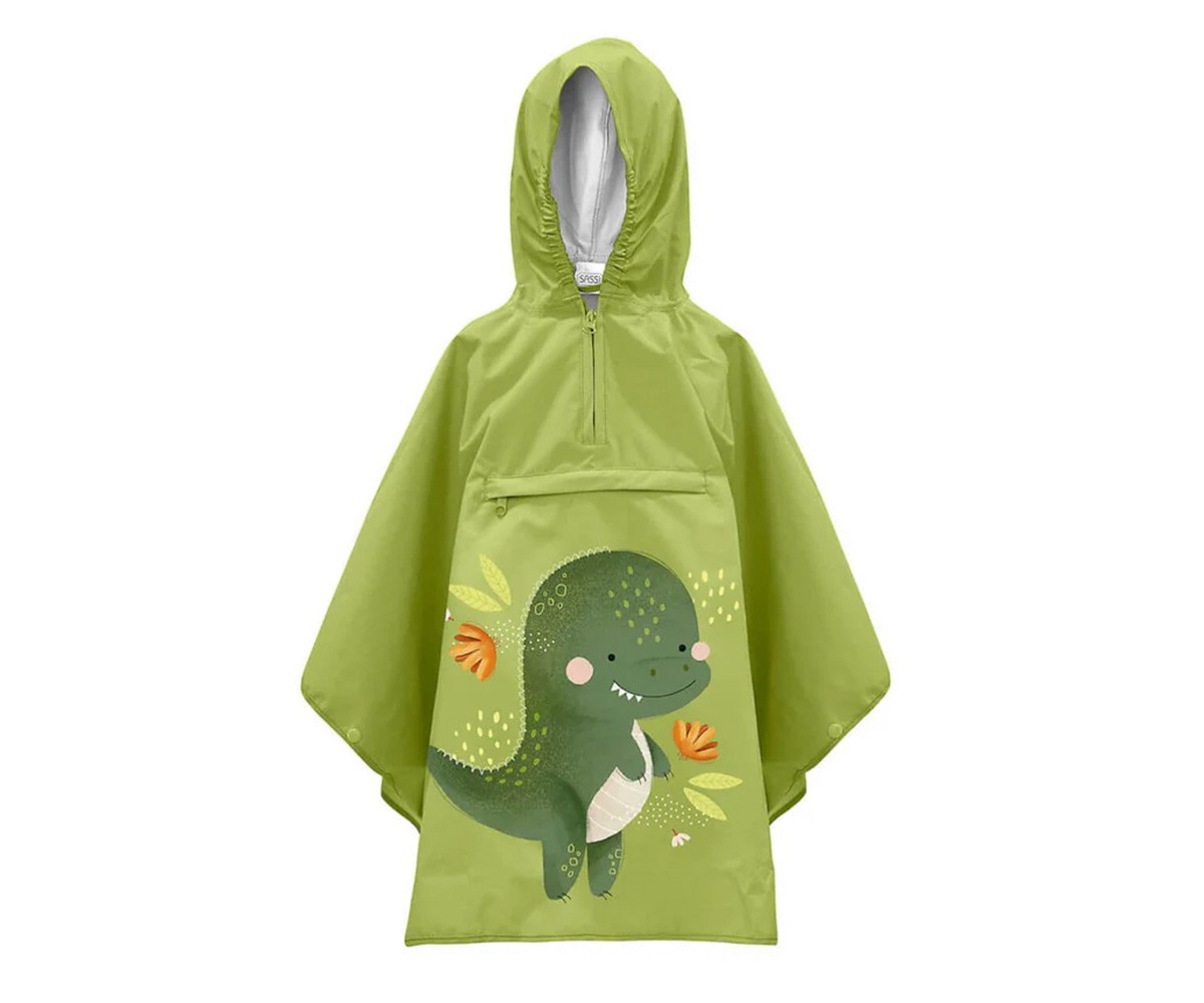 Poncho Impermeable Dinosaurio
