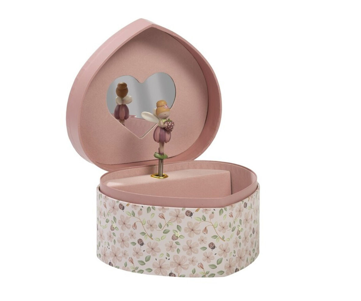 Joyero Musical Corazón Fairy Garden