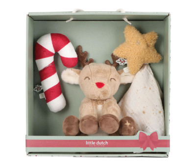 Caja de Regalo Recién Nacido de Navidad Personalizable