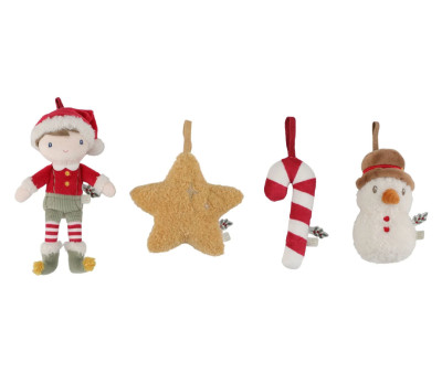 Set 4 Adornos de Navidad Jim
