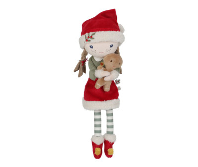 Muñeca Blandita de Navidad Rosa