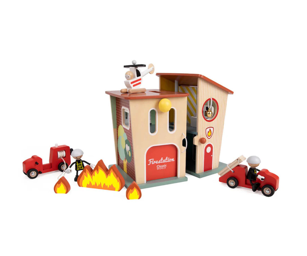 Play Set Caserma dei Pompieri Classic World