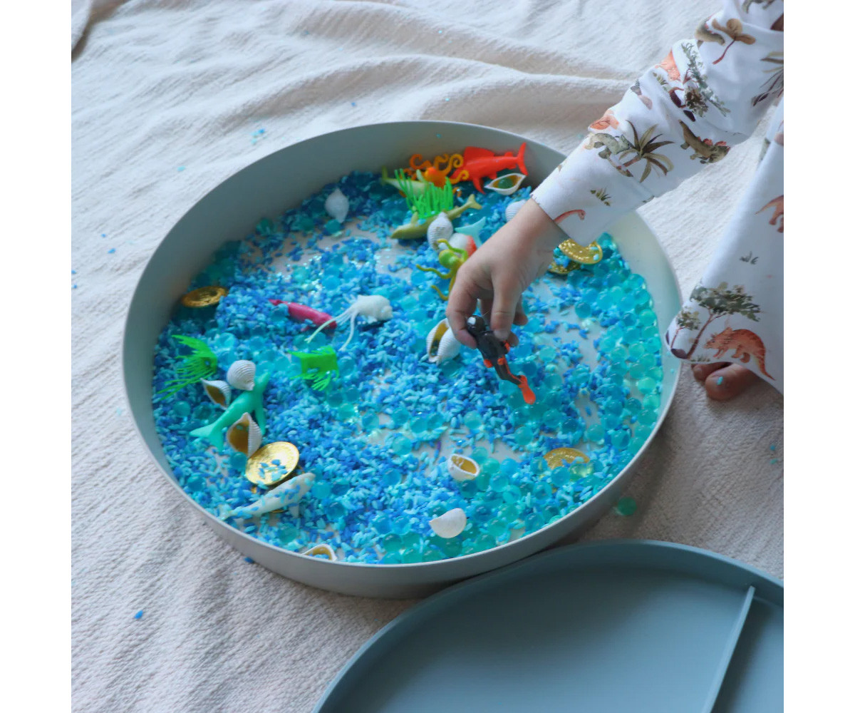 Plateau Sensoriel Play Tray Blue