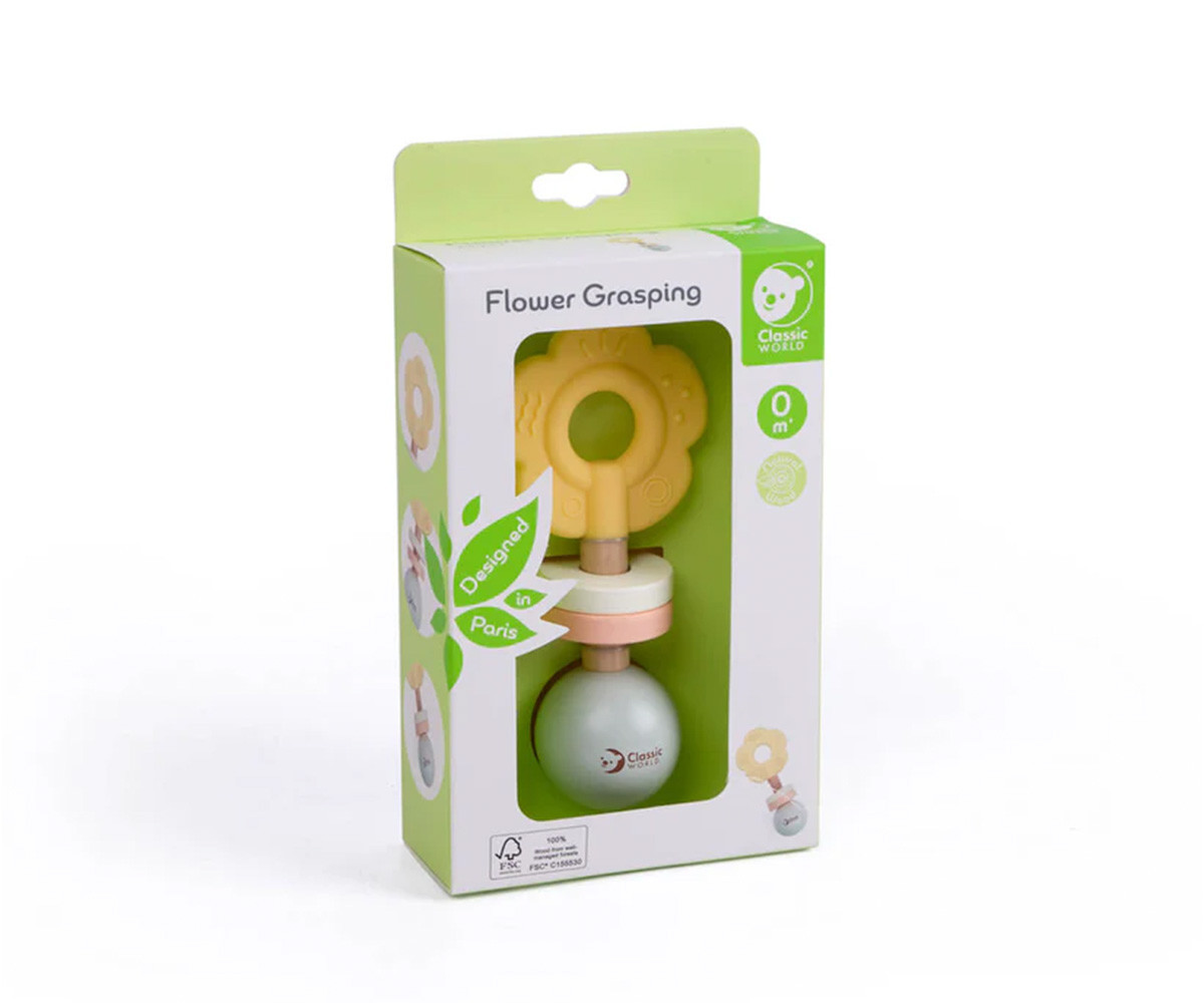 Sonajero Mordedor Flor