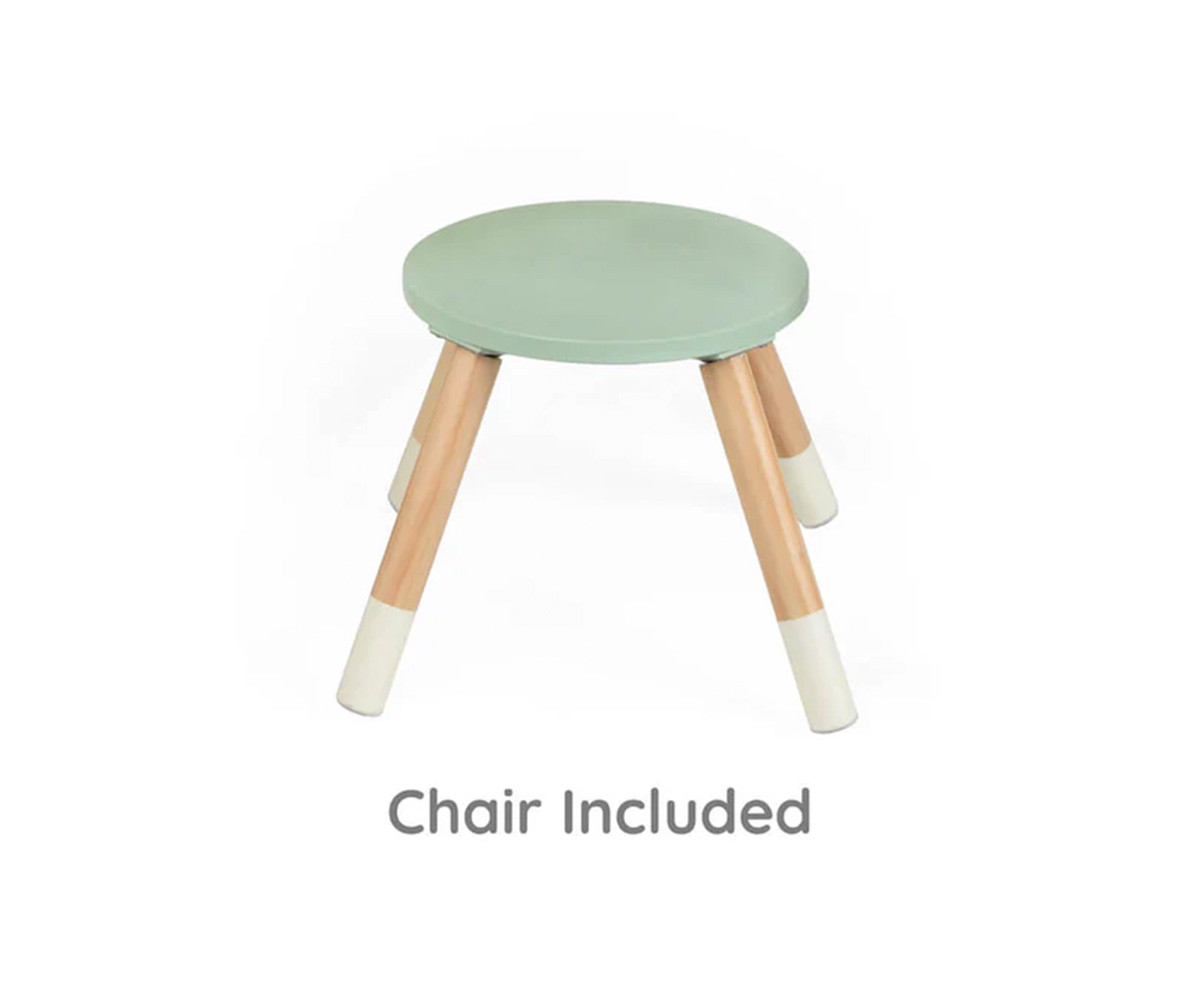 Tocador con Espejo y Taburete