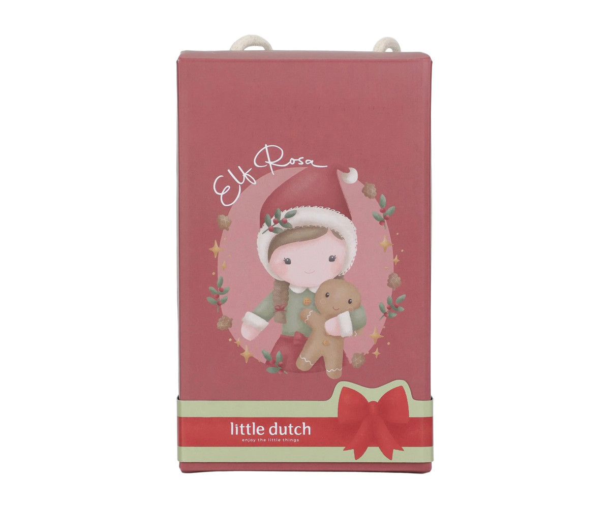 Muñeca Blandita de Navidad Rosa