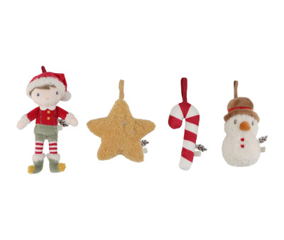 Set 4 Adornos de Navidad Jim