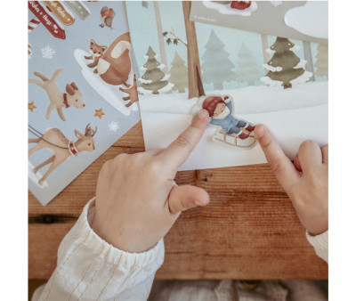 Pegatinas y Tarjetas Navideñas