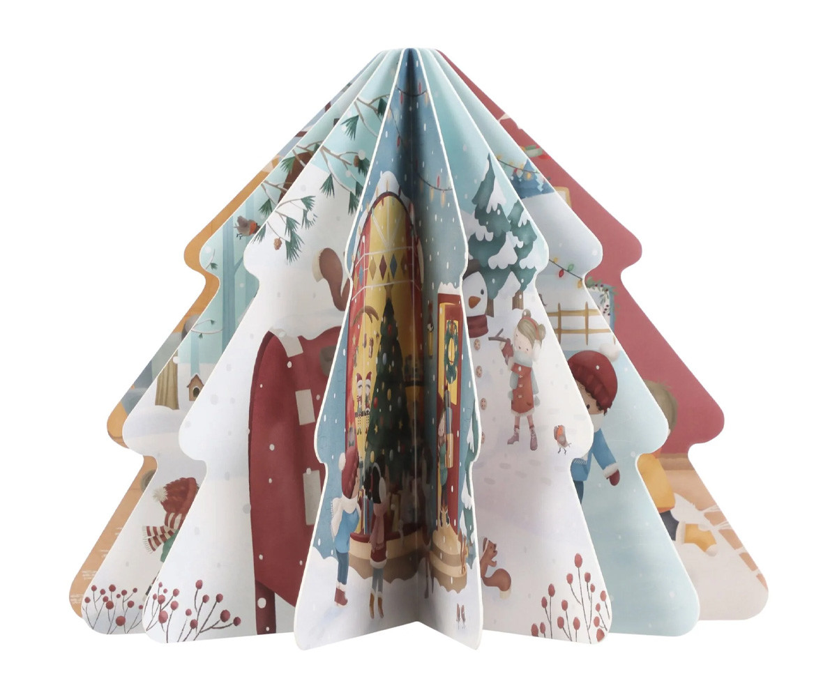 Caja de Regalo Árbol de Navidad con Muñeco Jim