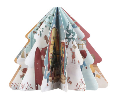 Caja de Regalo Árbol de Navidad con Muñeco Jim