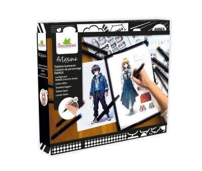 Tableta de Luz A5 Creación de Personajes Manga