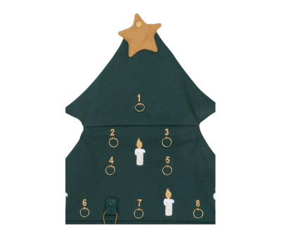 Calendario Adviento de Pared Árbol de Navidad