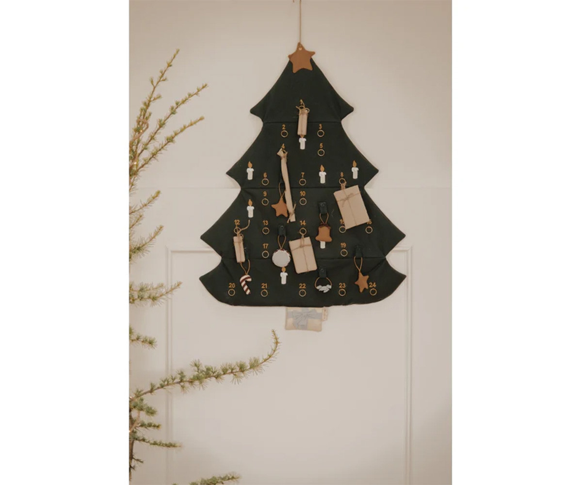 Calendario Adviento de Pared Árbol de Navidad