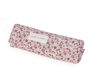 Set 2 Muselinas Cherry Flores 70 x 70 cm