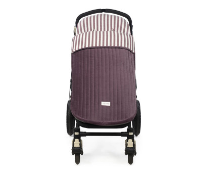Saco Silla Invierno Cherry Rayas