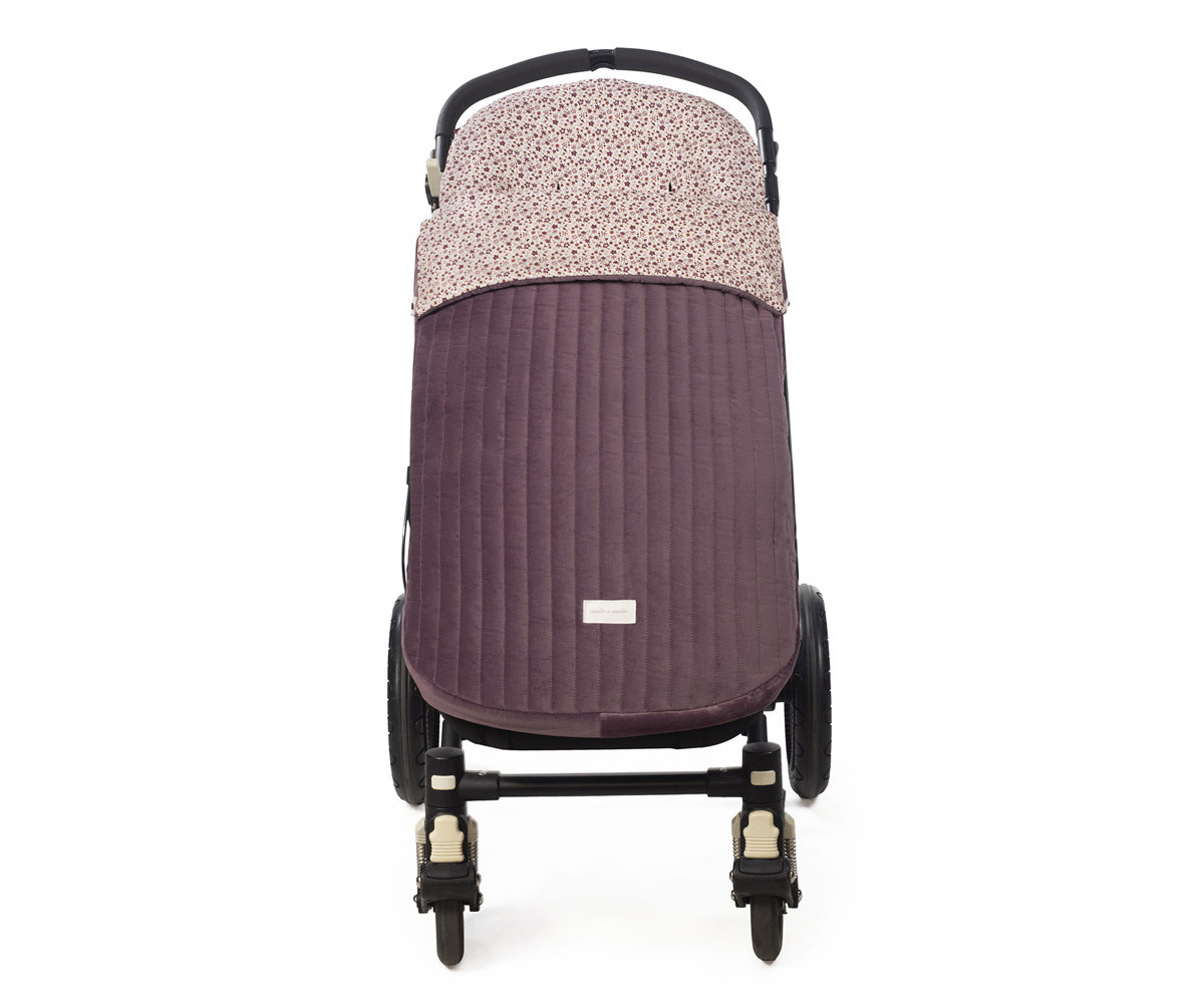Saco Silla Invierno Cherry Flores