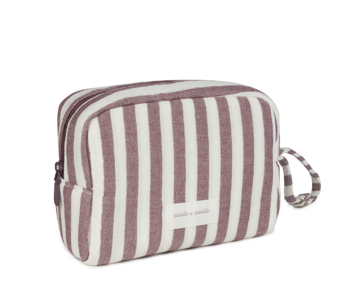 Beauty Case Cherry Stripes