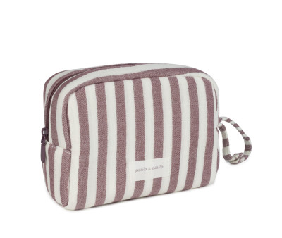 Beauty Case Cherry Stripes