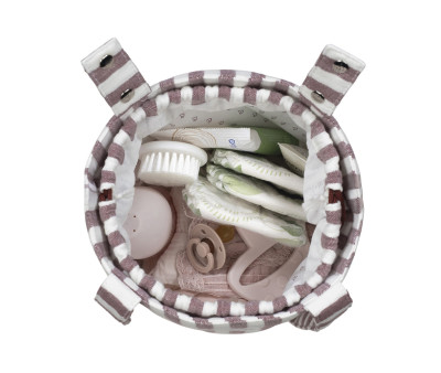 Bolsa Bucket Cherry Rayas