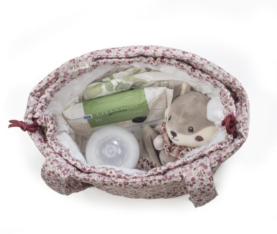 Bolso Bucket Cherry Flores