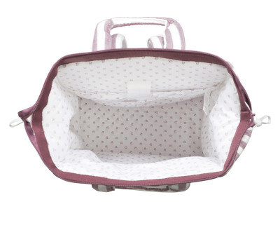 Mochila Cherry Rayas