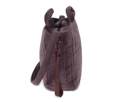 Bolsa Canastilla Cherry Velvet