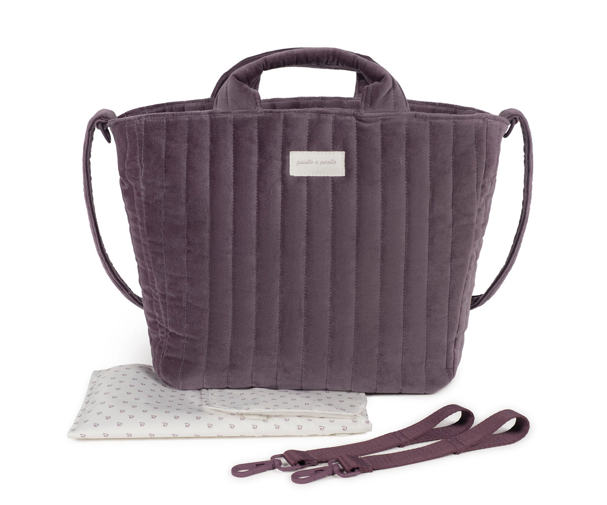 Bolsa Canastilla Cherry Velvet