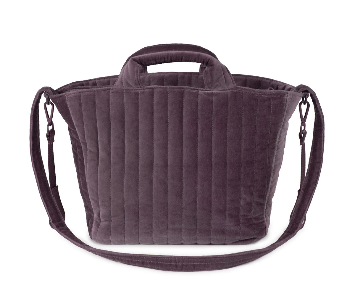 Bolsa Canastilla Cherry Velvet