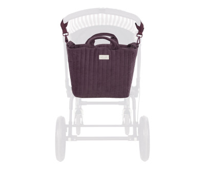 Bolsa Canastilla Cherry Velvet