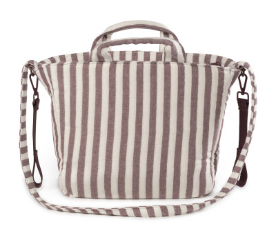 Bolsa Canastilla Cherry Rayas