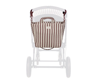 Bolsa Canastilla Cherry Rayas