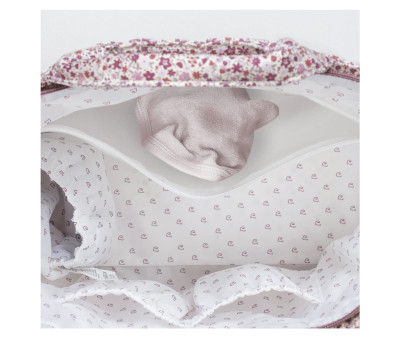 Bolsa Canastilla Cherry Flores