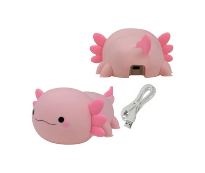 Luz Noctura LED Ajolote Rosa