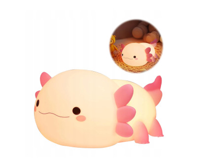 Luz Noctura LED Ajolote Rosa