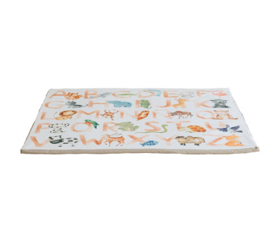 Manta Atividade Gatear Estampado Maxi ABC