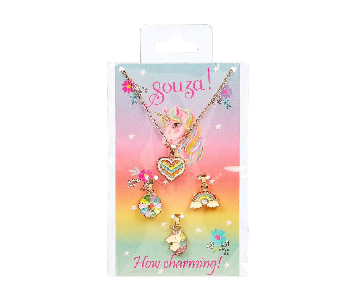 Collar Unicornio + 3 Charms