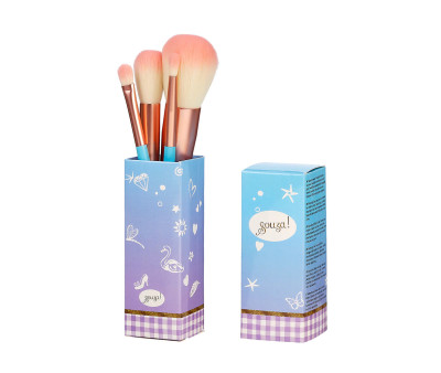 Set de 4 Pinceles de Maquillaje para Niños