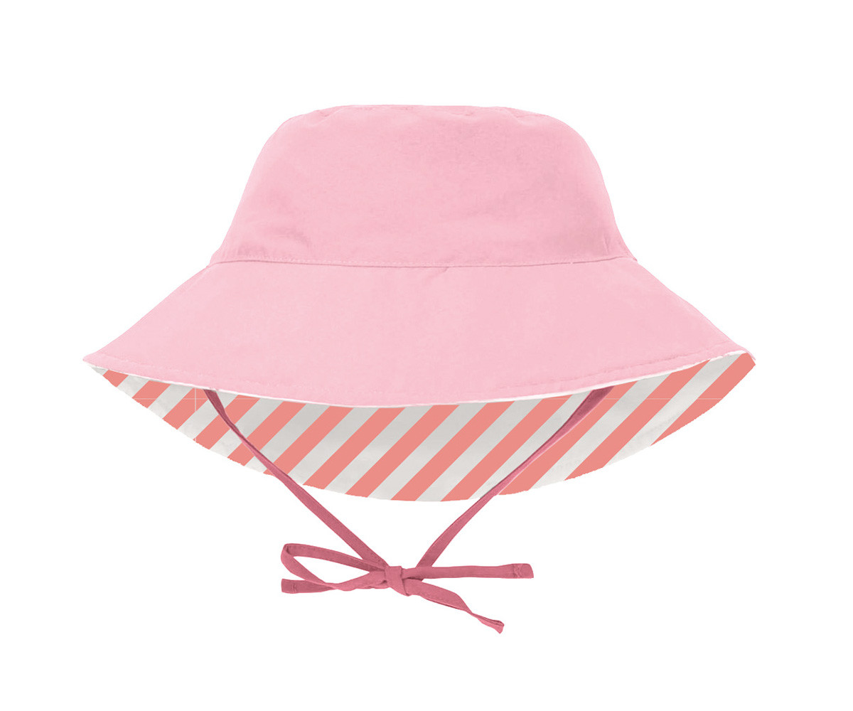 Gorro Reversible Stripes Bloom & Blush