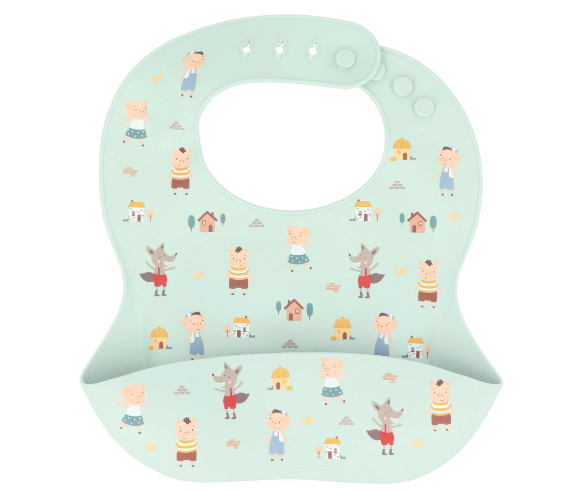 Bavaglio Silicone Tutete The Three Little Pigs