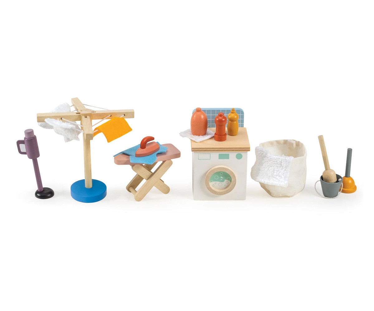 Set Lavandería Casa de Muñecas