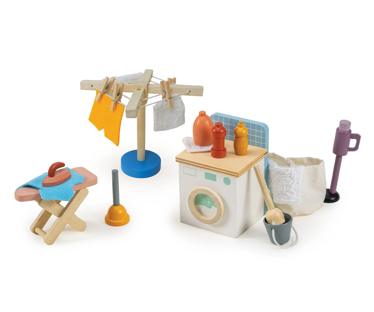 Set Lavandería Casa de Muñecas