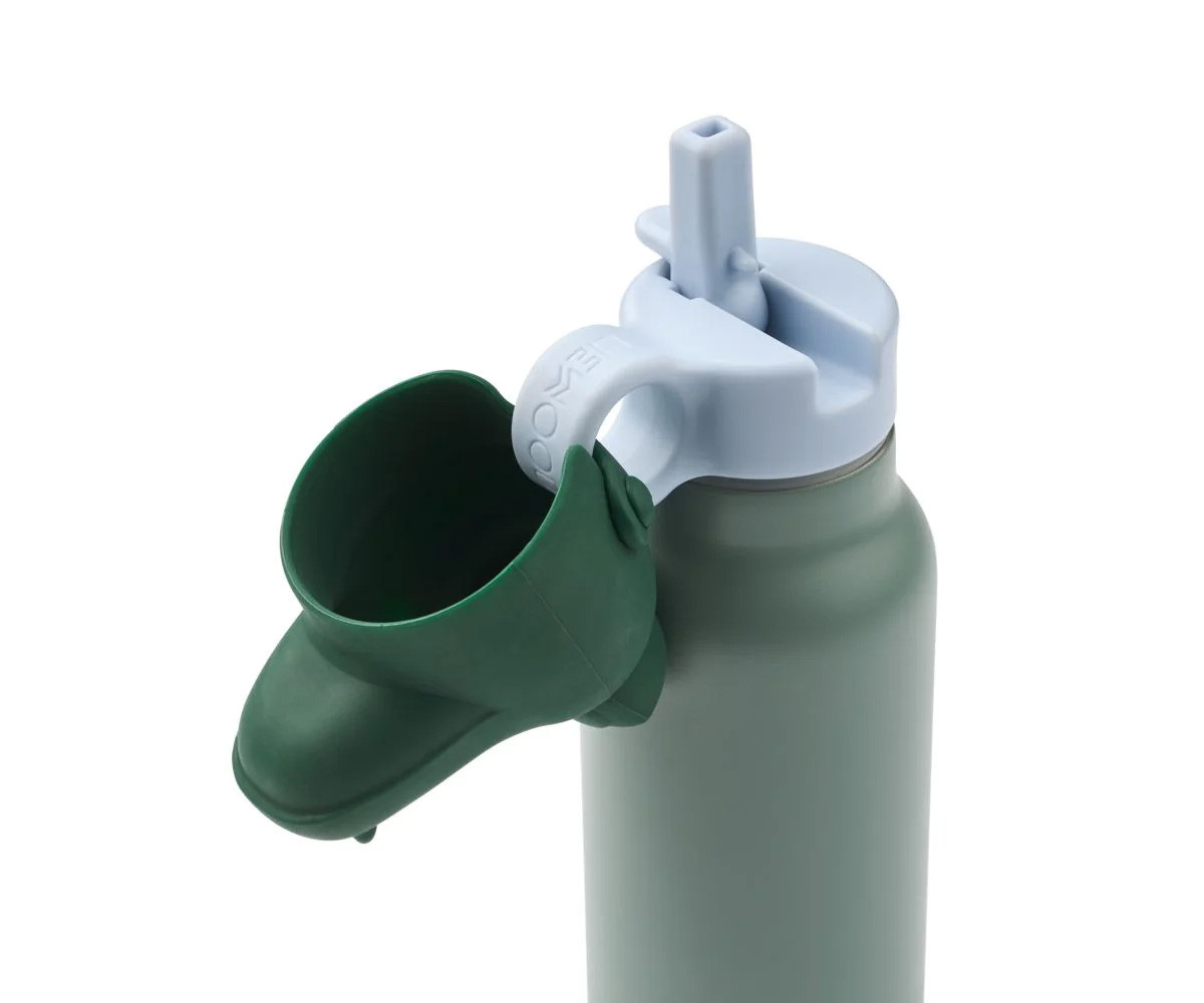 Botella Térmica Acero Falk con Crocodile Lid Peppermint / Garden Green 350 ml