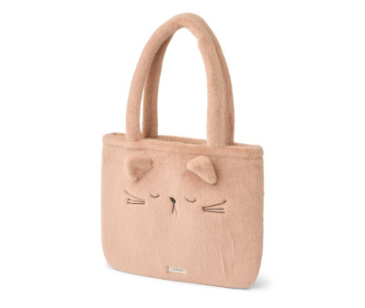 Bolso de Peluche Lexi Cat Pale Tuscany
