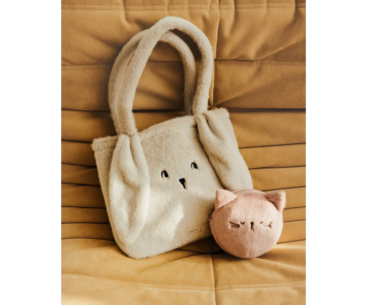 Bolso de Peluche Lexi Rabbit Mist
