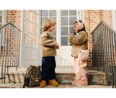 Mochila Infantil Andreas Pile Bear Mega Leo/Oat Mix